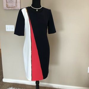 Db clothing dress with zipper
